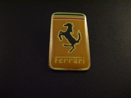 Ferrari Italiaanse sportwagen logo emaille uitvoering